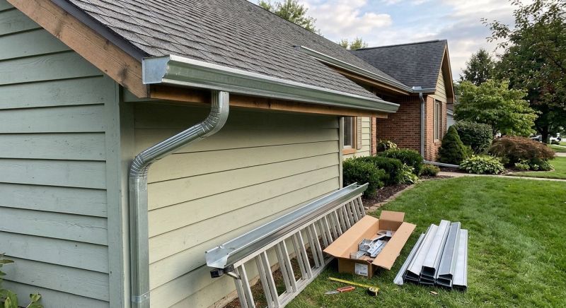 Metal Downspout Installation in Mcdonough, GA