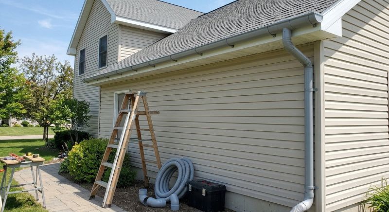 Pvc Rain Gutter Installation in Clarksville, TN