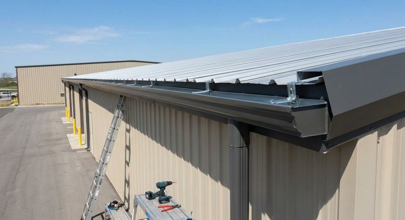 Warehouse Gutter Installation in Roseville, CA