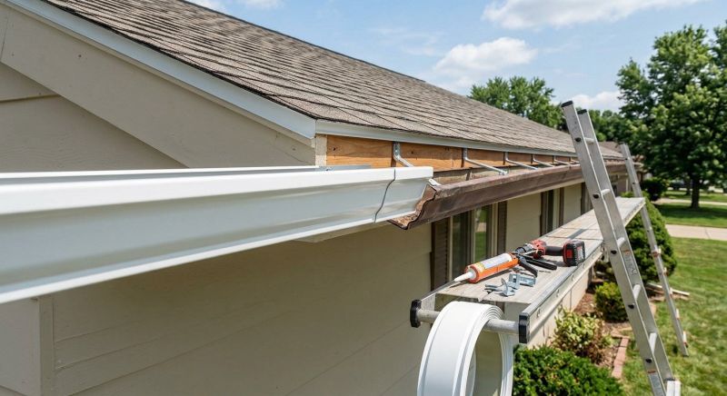 Aluminum Gutter Replacement in Clarksville, TN