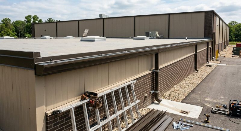 Commercial Gutter Replacement in Roseville, CA