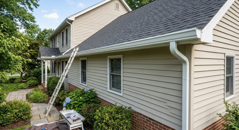 Continuous Gutter Installation in Roseville, CA