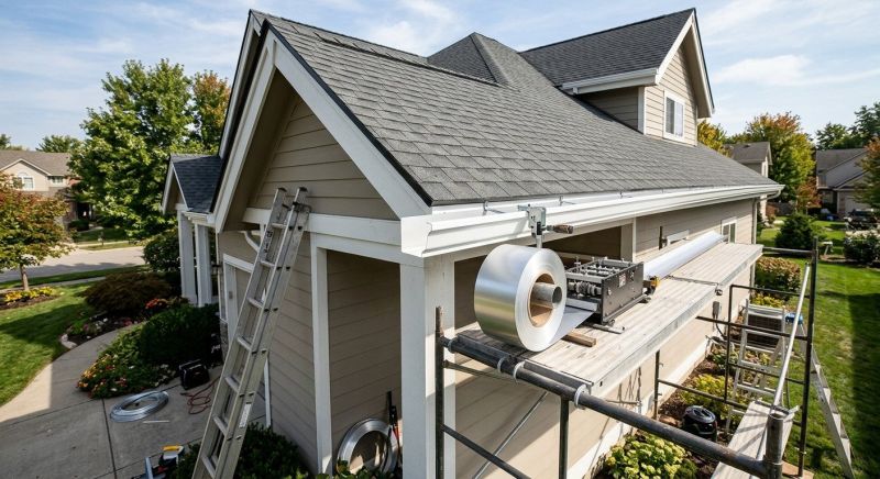 Continuous Gutter Replacement in Mcdonough, GA