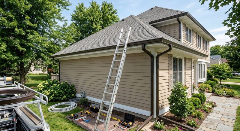 Continuous Gutter Replacement in Clarksville, TN