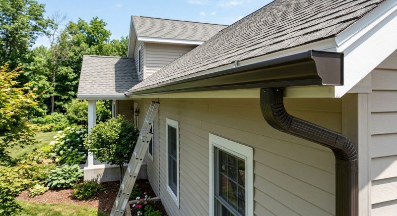Continuous Gutter Replacement in Roseville, CA