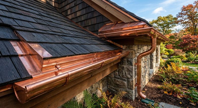 Copper Gutter Replacement in Clarksville, TN