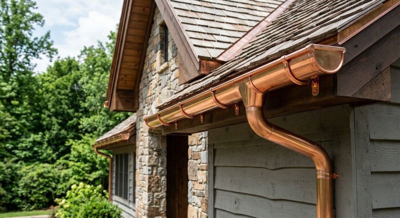 Copper Gutter Replacement in San Francisco, CA