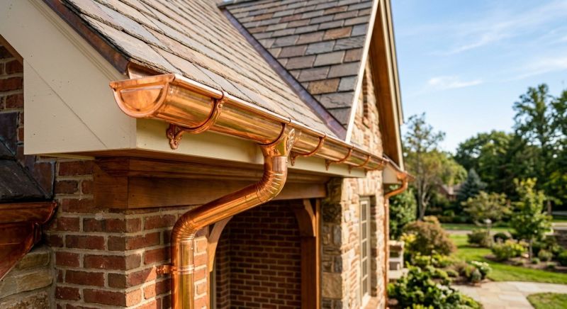 Copper Gutter Replacement in San Francisco, CA