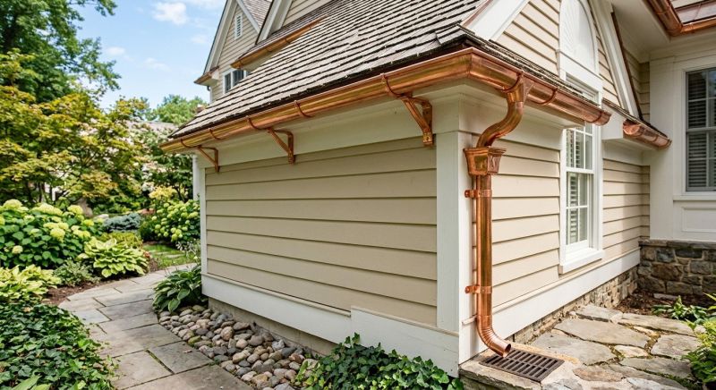 Copper Gutter Replacement in San Francisco, CA