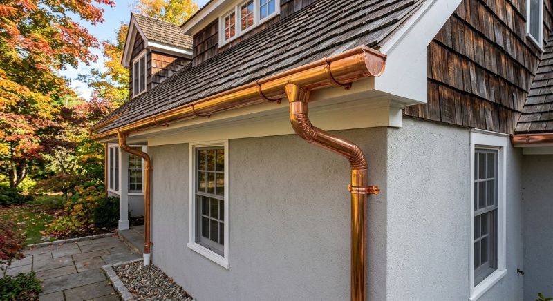 Copper Gutter Service in Mcdonough, GA