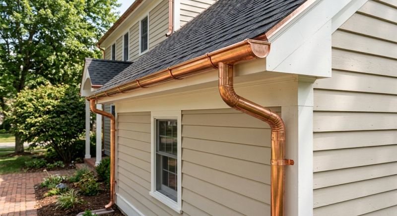 Copper Gutter Service in Clarksville, TN