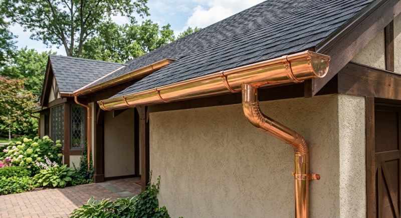 Copper Gutter Service in Clarksville, TN