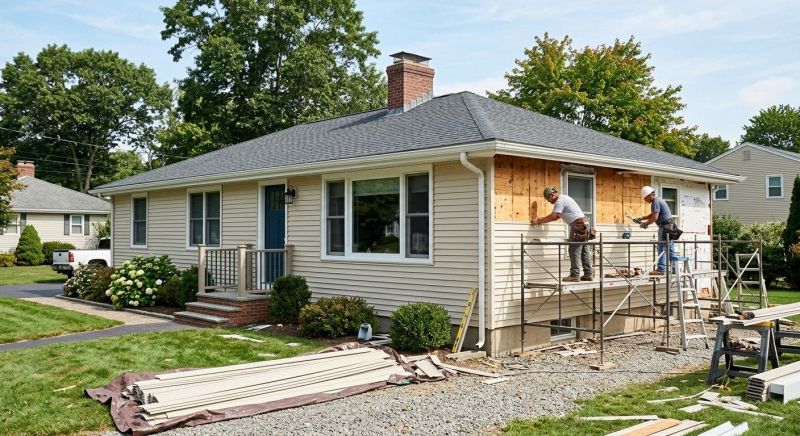 Damaged Siding Replacement in Norwalk, CT