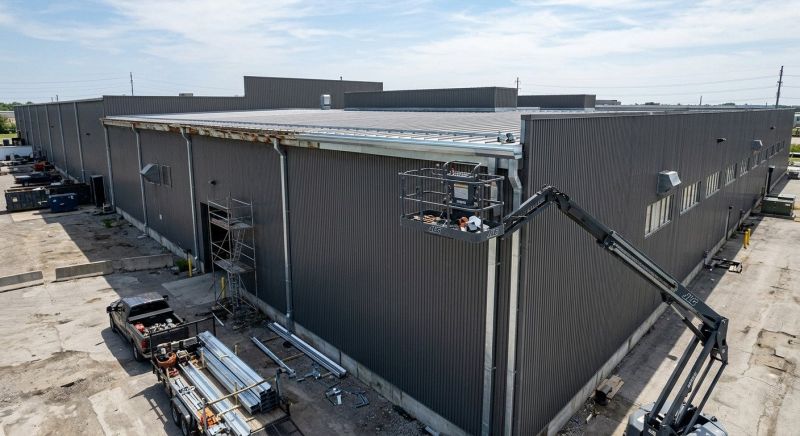 Industrial Gutter Replacement in Roseville, CA