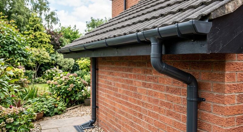 Plastic Downspout Installation in Boulder, CO