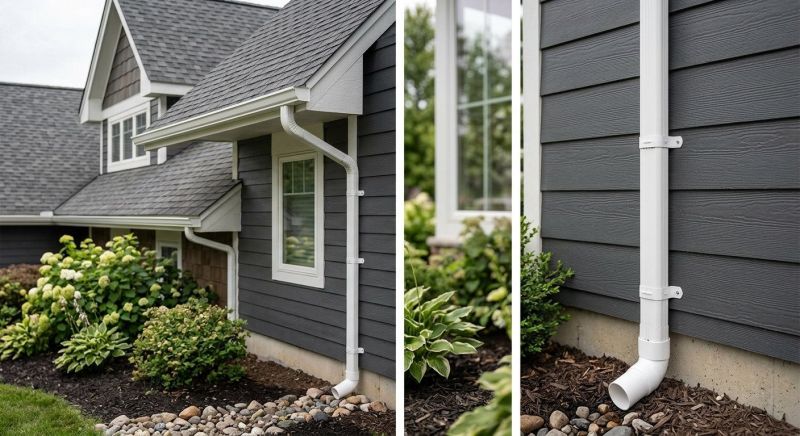 Plastic Downspout Installation in Clarksville, TN