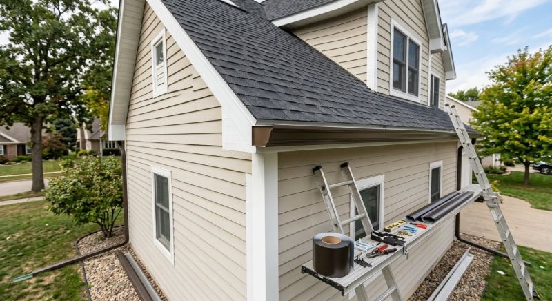 Steel Rain Gutter Installation in San Francisco, CA