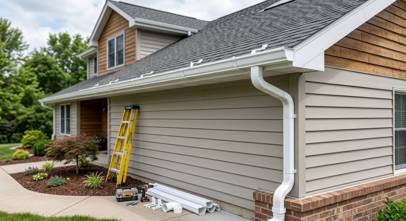 Vinyl Gutters Installation in Mcdonough, GA