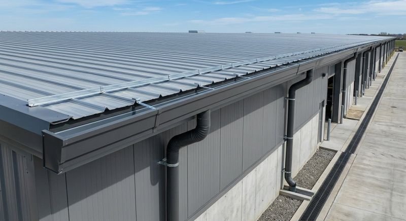 Warehouse Gutter Installation in Mcdonough, GA