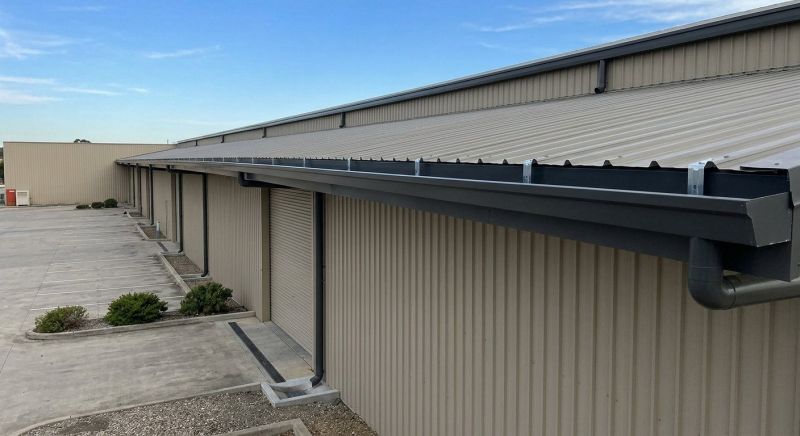 Warehouse Gutter Installation in Sacramento, CA