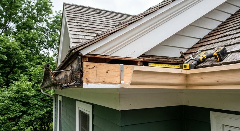 Wood Gutter Service in Clarksville, TN